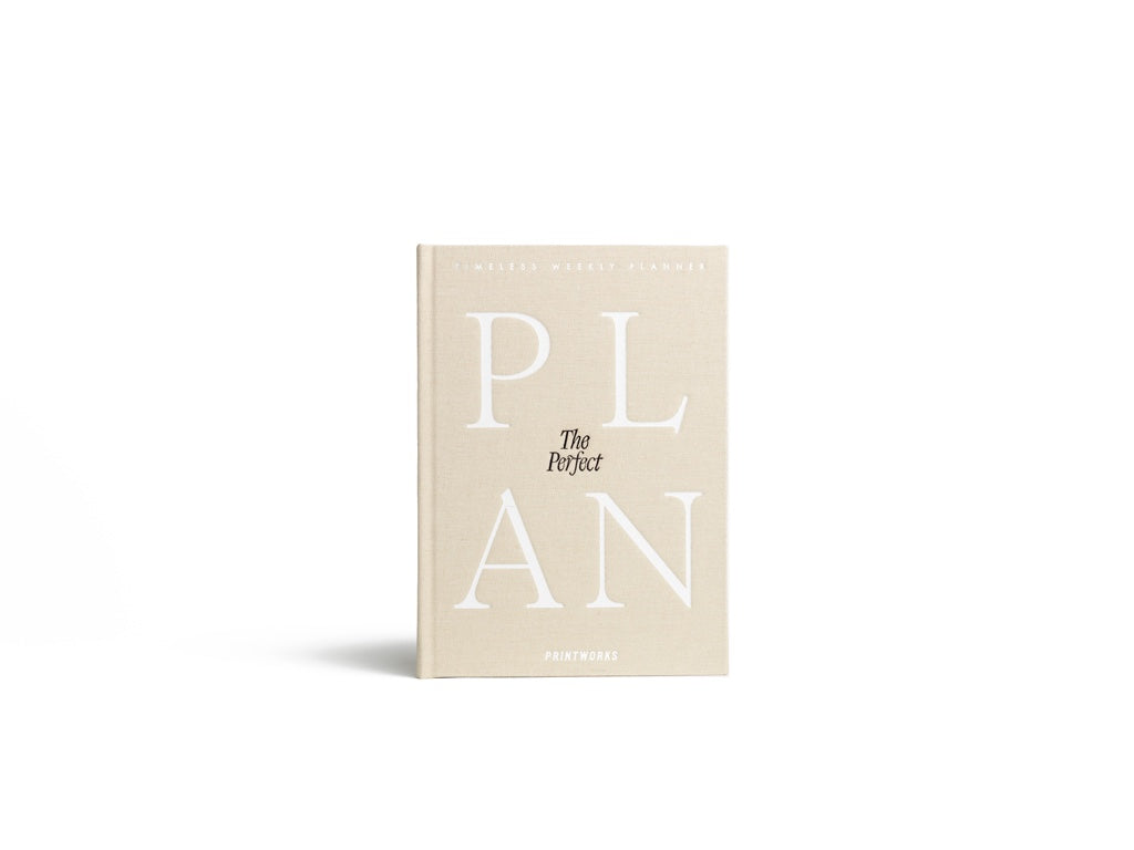 Printworks Weekplanner - Het Perfecte Plan - Beige